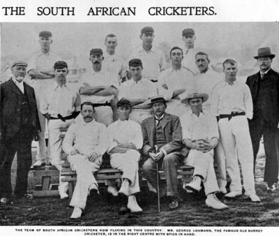 The South African Cricketers by English Photographer